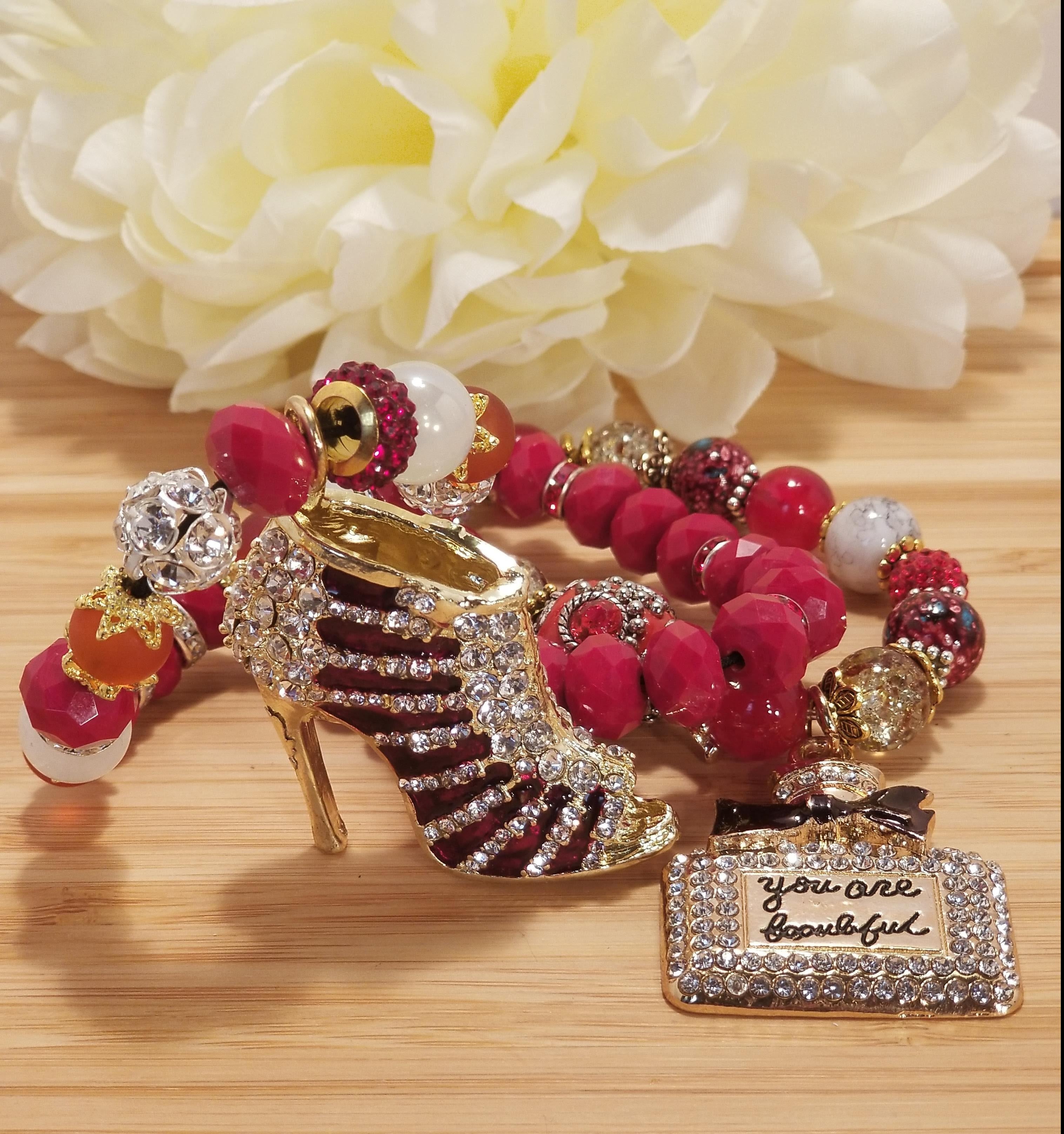 Shoe Time Bracelet Set