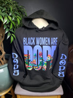 Load image into Gallery viewer, Black Women Are Dope Reflective Hoodie
