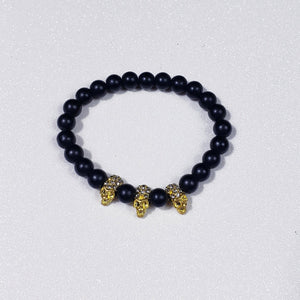 Skull Beaded Bracelet