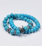 Load image into Gallery viewer, His &amp; Hers Turquoise Bracelet Set
