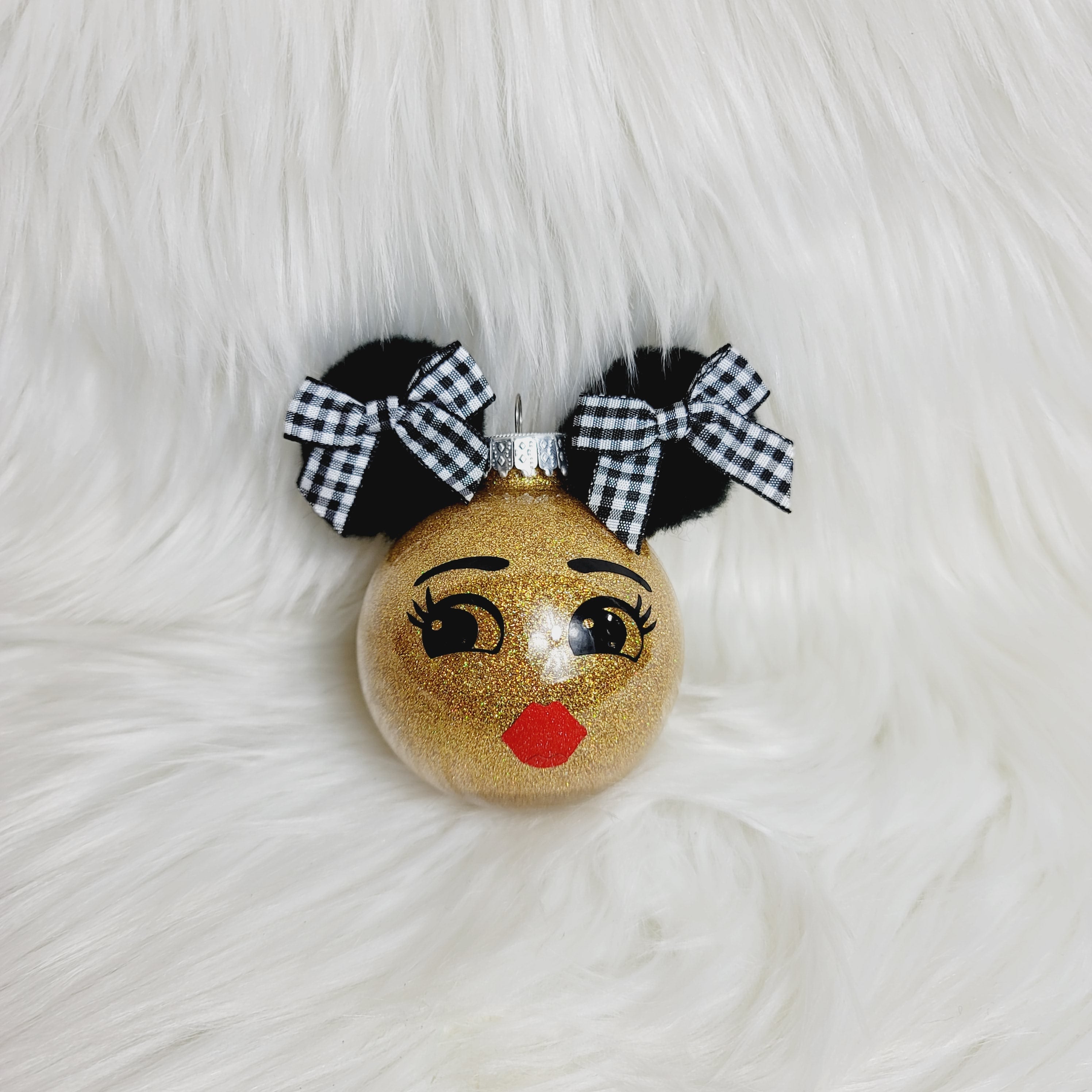 Sanii Afro Puff Ornament